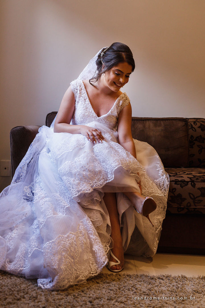 Casamento Laís e Levi no condomínio Gaivota II