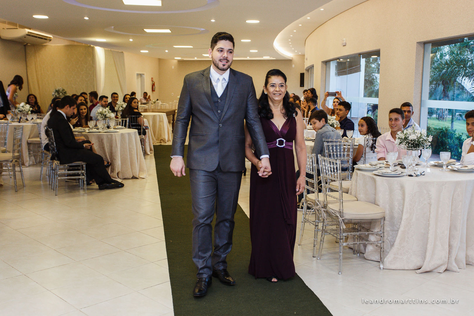 Casamento Laís e Levi no condomínio Gaivota II