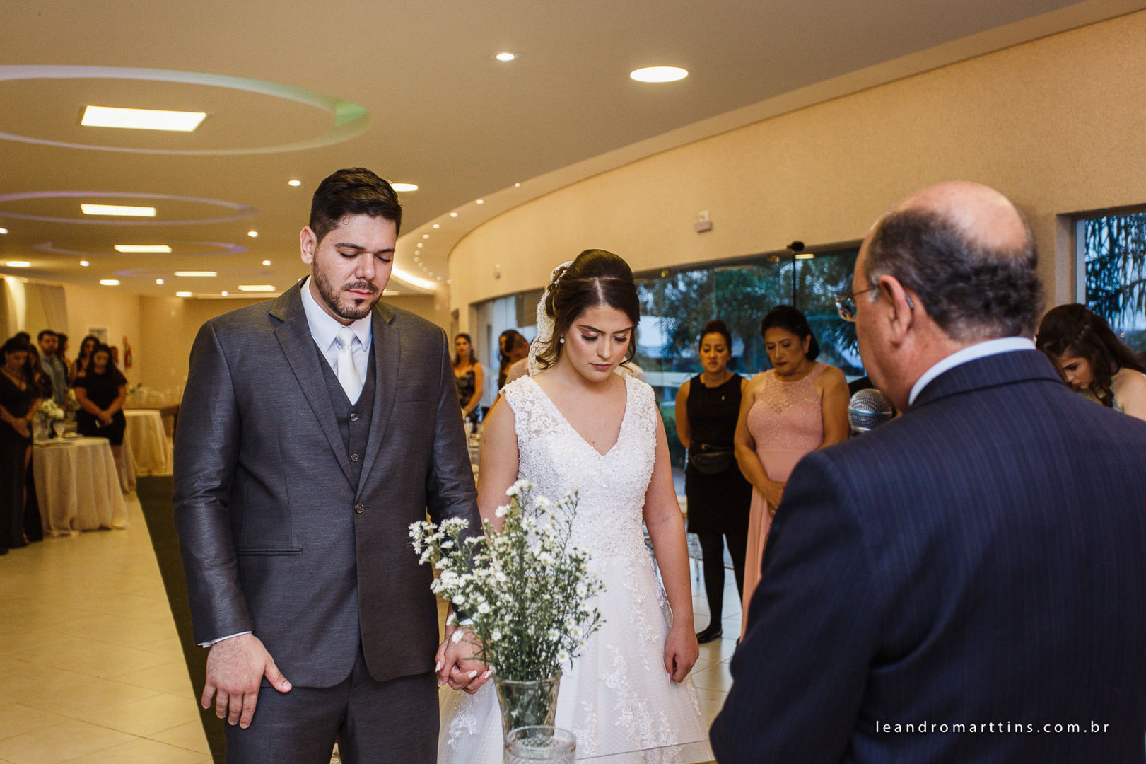Casamento Laís e Levi no condomínio Gaivota II