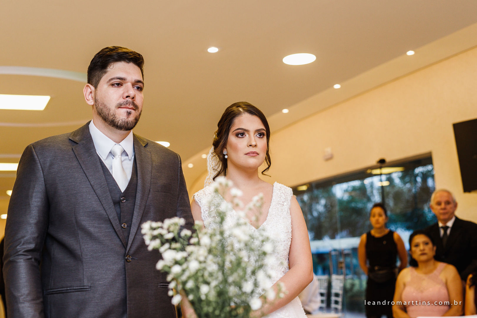 Casamento Laís e Levi no condomínio Gaivota II