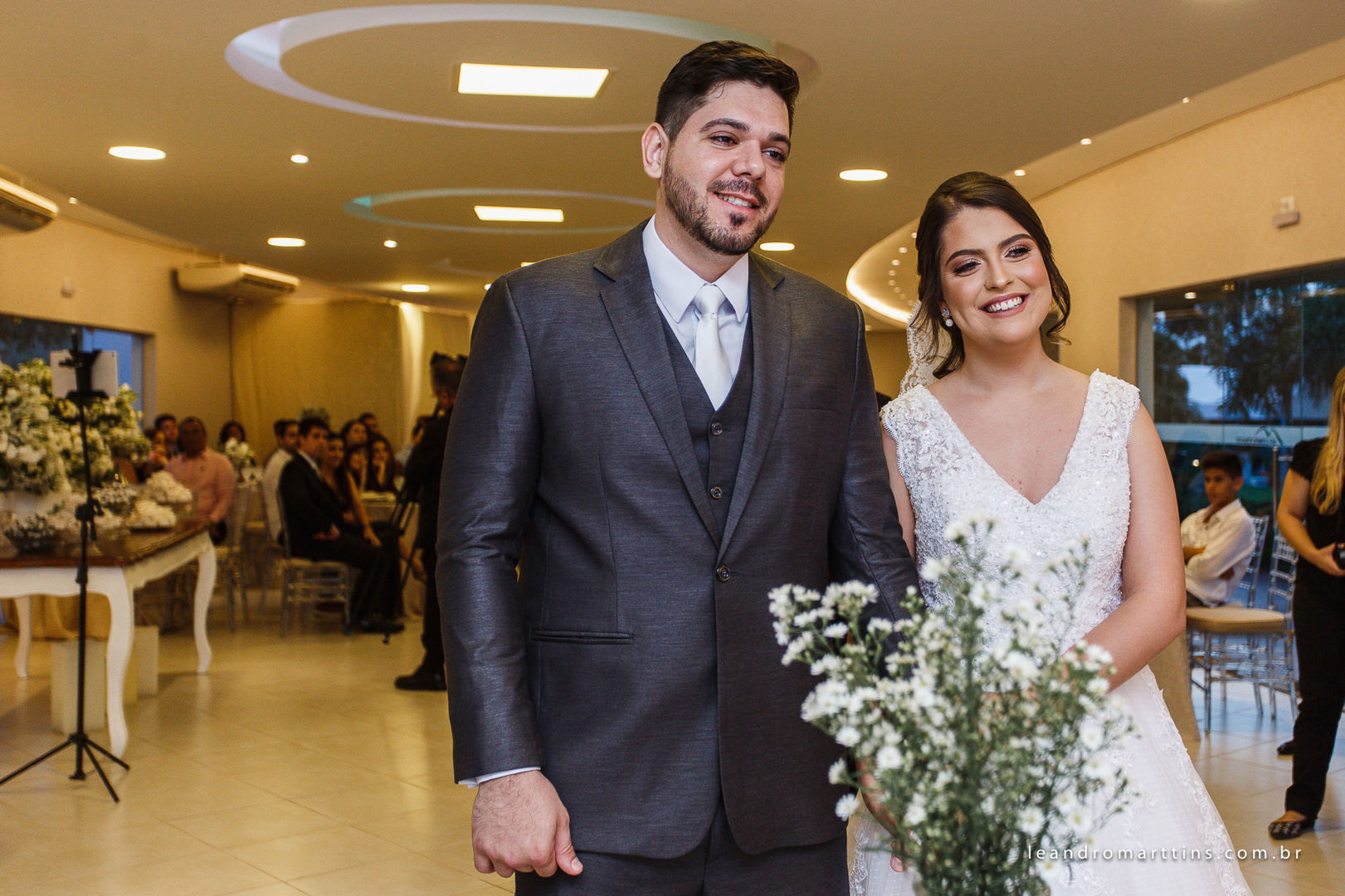 Casamento Laís e Levi no condomínio Gaivota II