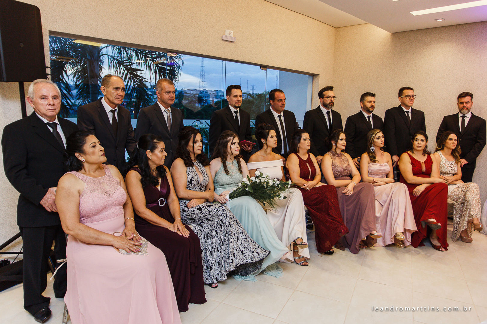 Casamento Laís e Levi no condomínio Gaivota II