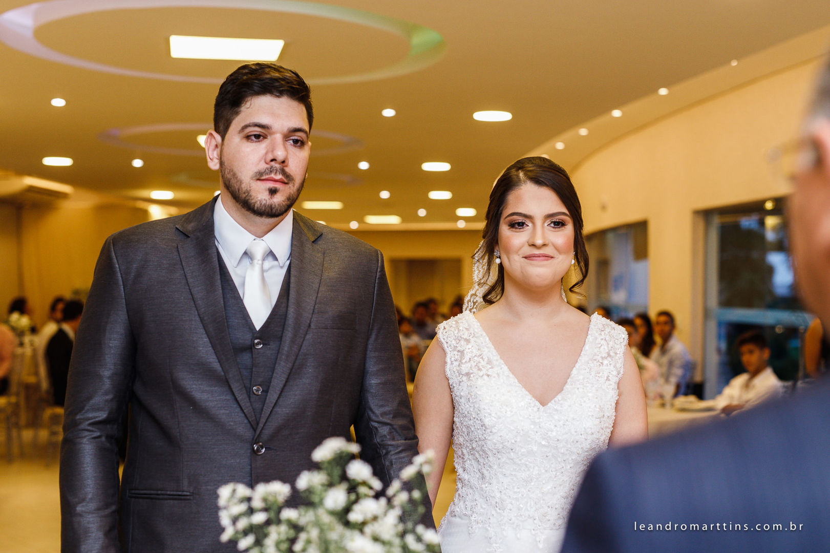 Casamento Laís e Levi no condomínio Gaivota II
