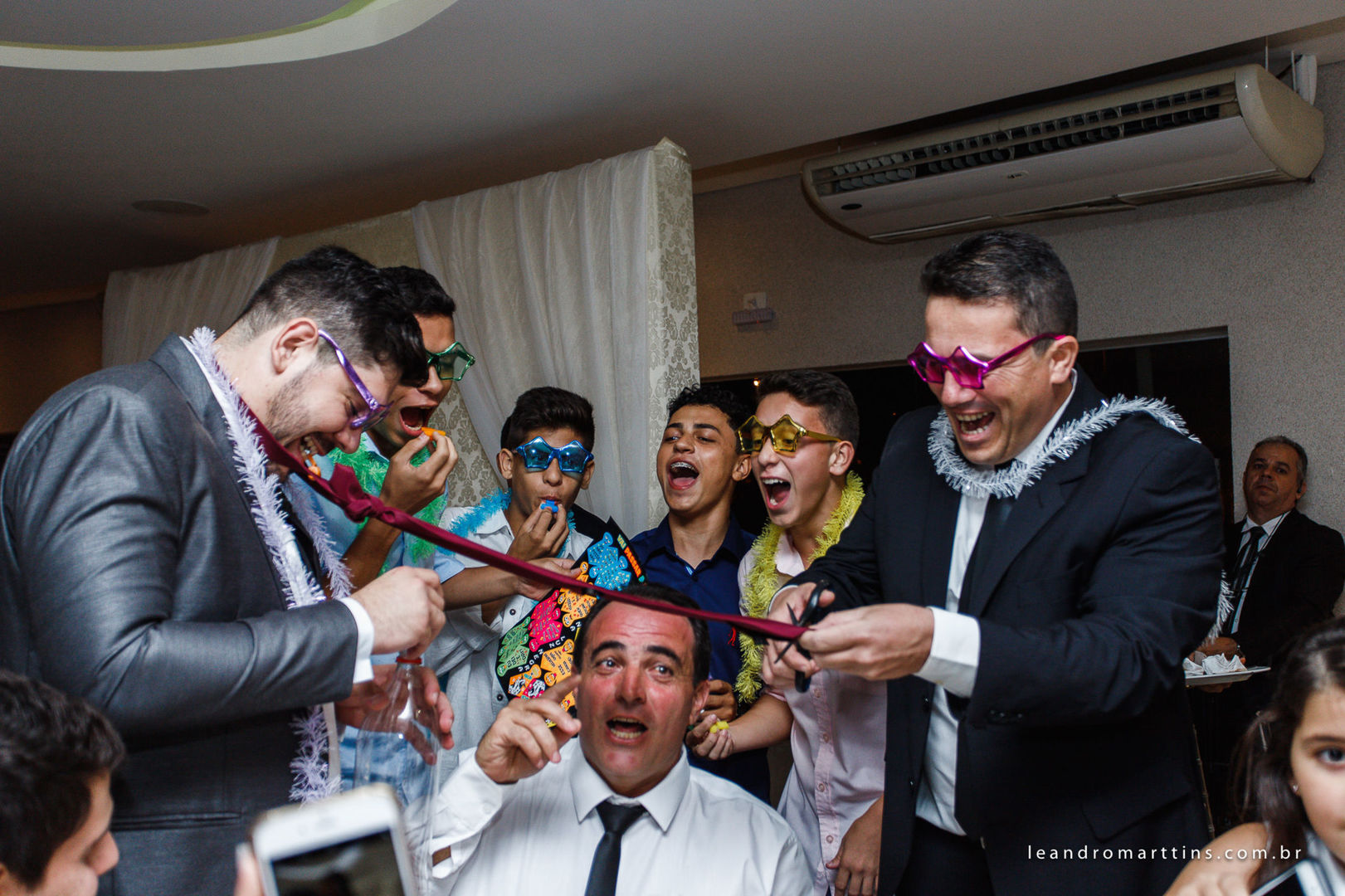 Casamento Laís e Levi no condomínio Gaivota II