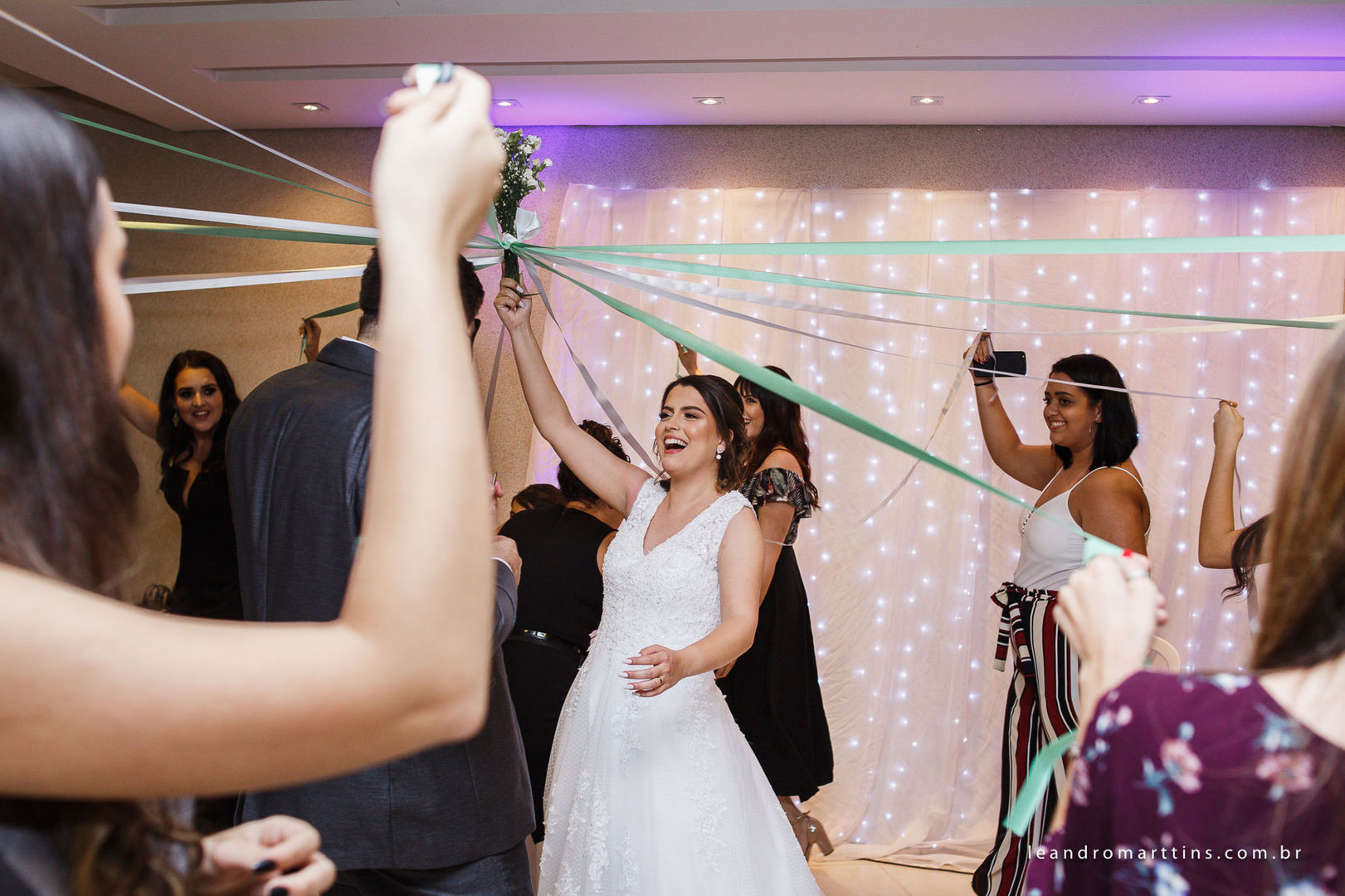 Casamento Laís e Levi no condomínio Gaivota II