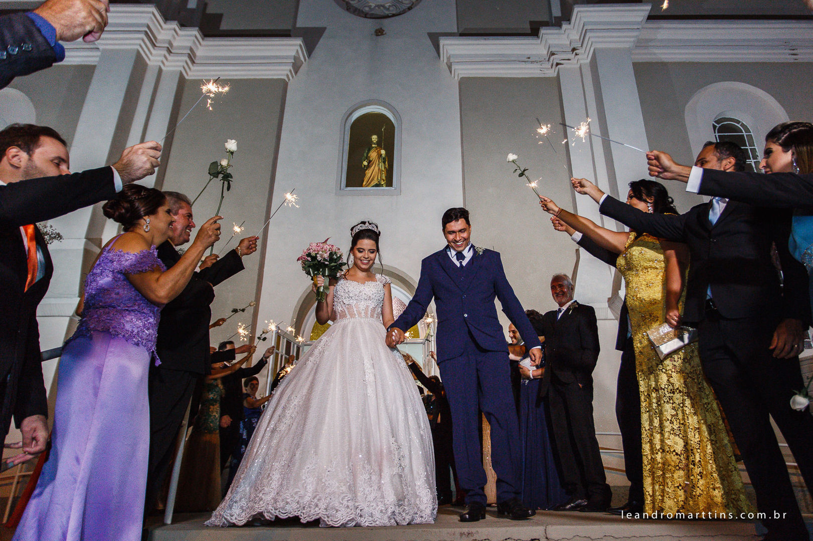 Casamento Pâmela e Tiago no espaço Bella Faria Eventos