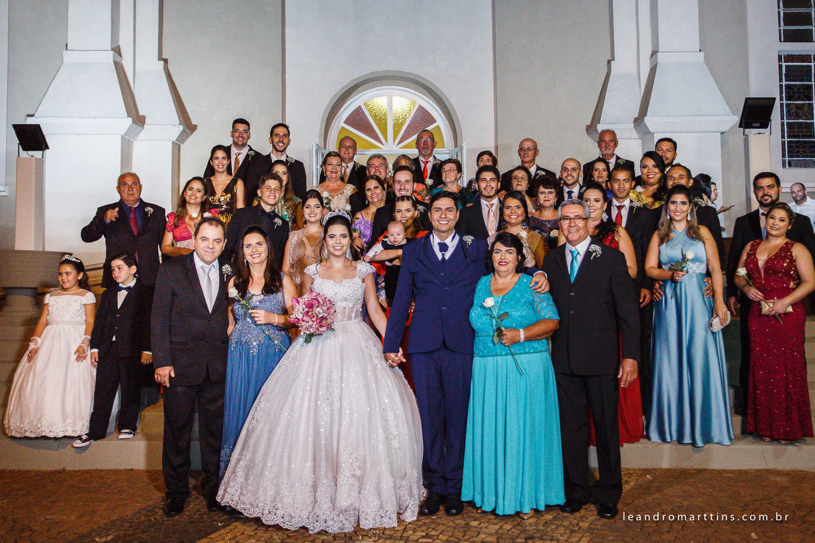 Casamento Pâmela e Tiago no espaço Bella Faria Eventos