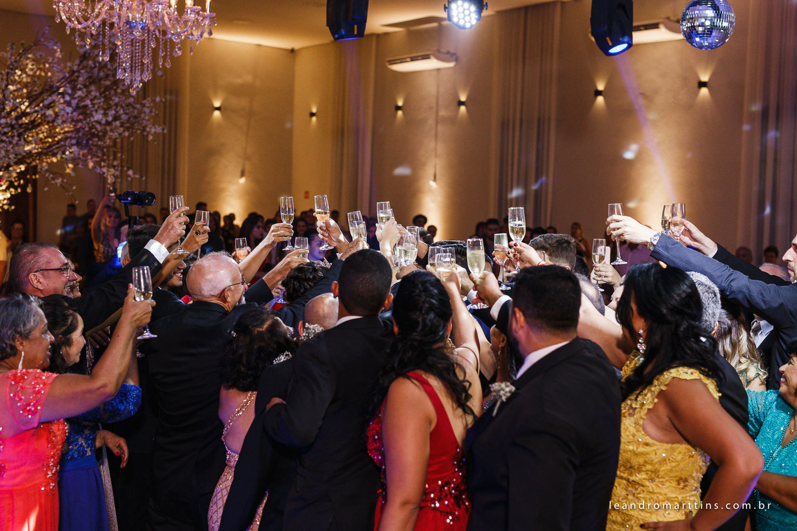 Casamento Pâmela e Tiago no espaço Bella Faria Eventos