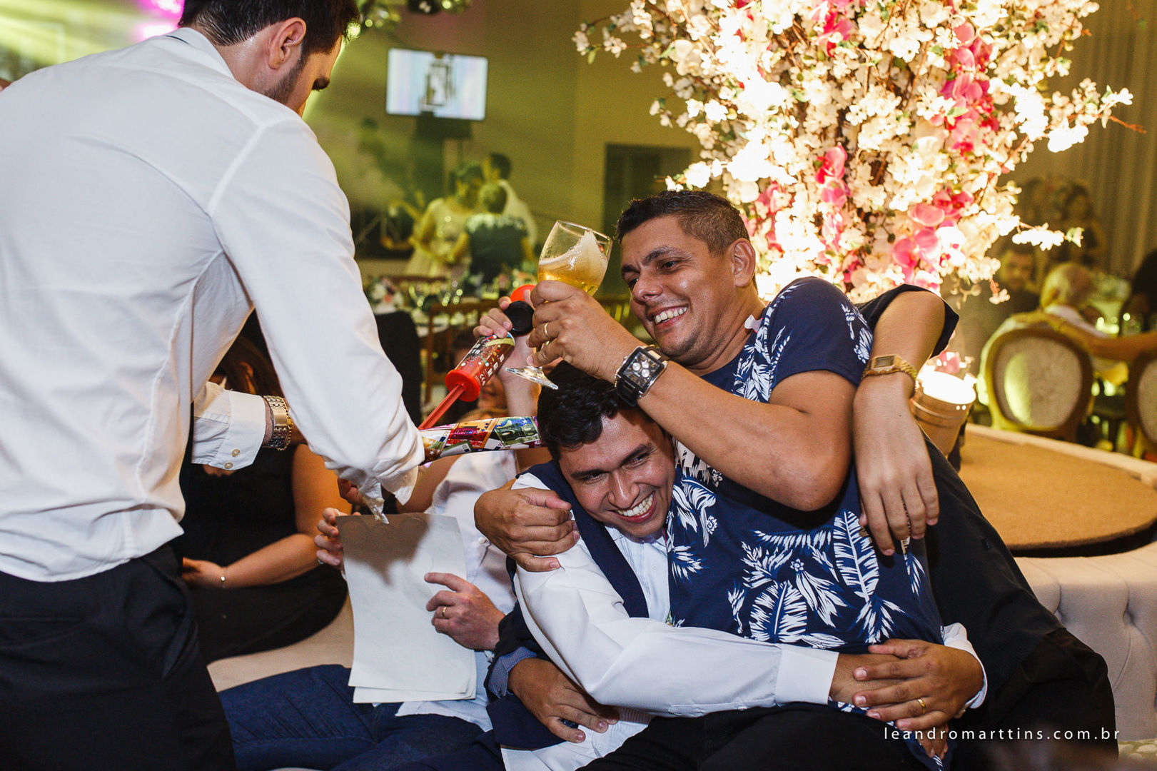 Casamento Pâmela e Tiago no espaço Bella Faria Eventos