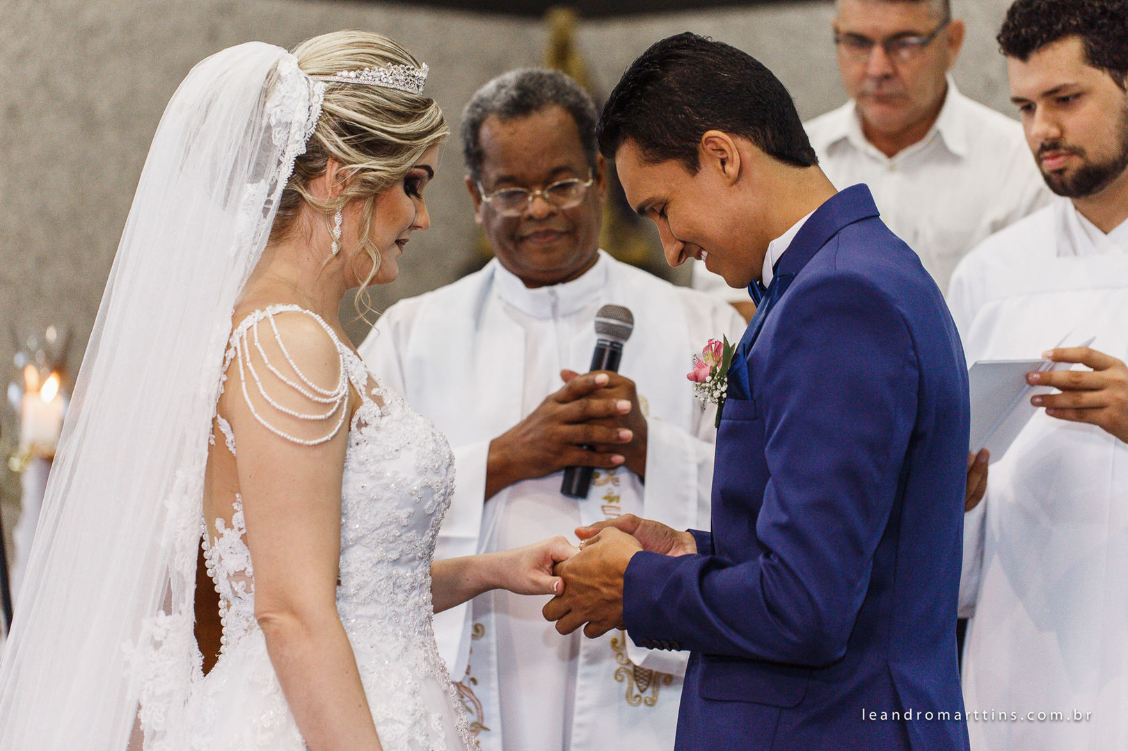 Casamento Naiara e Douglas na Igreja Matriz de Auriflama-SP