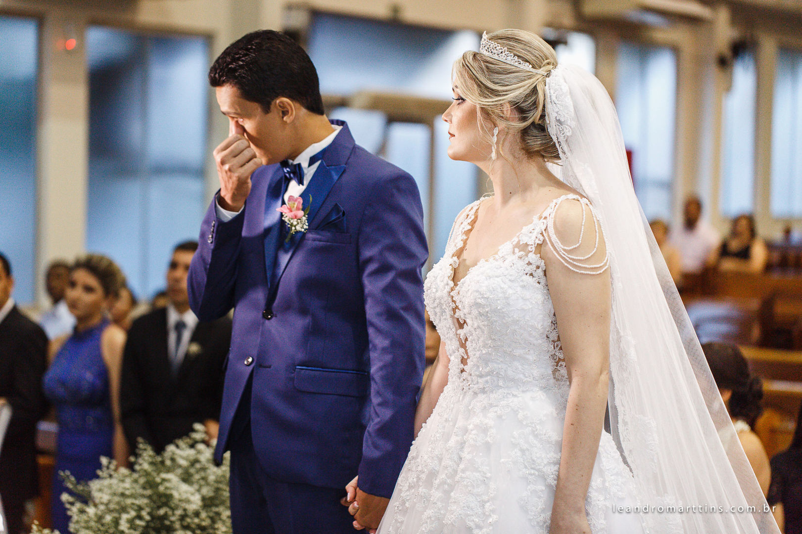 Casamento Naiara e Douglas na Igreja Matriz de Auriflama-SP