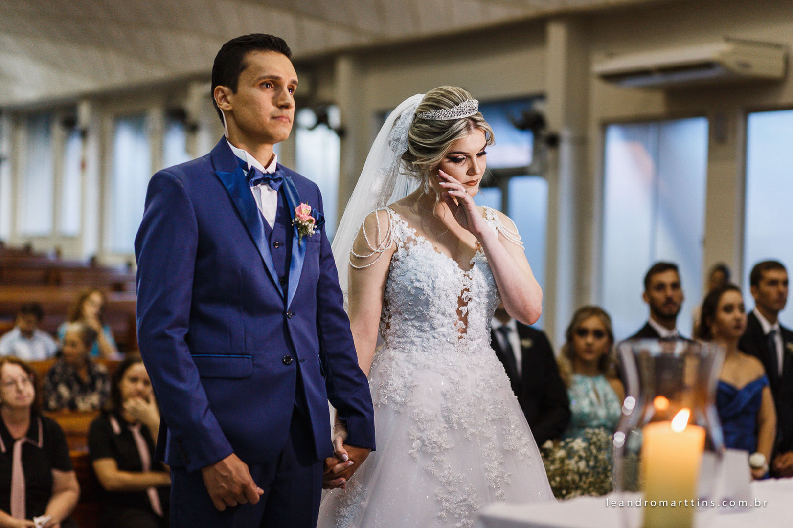 Casamento Naiara e Douglas na Igreja Matriz de Auriflama-SP