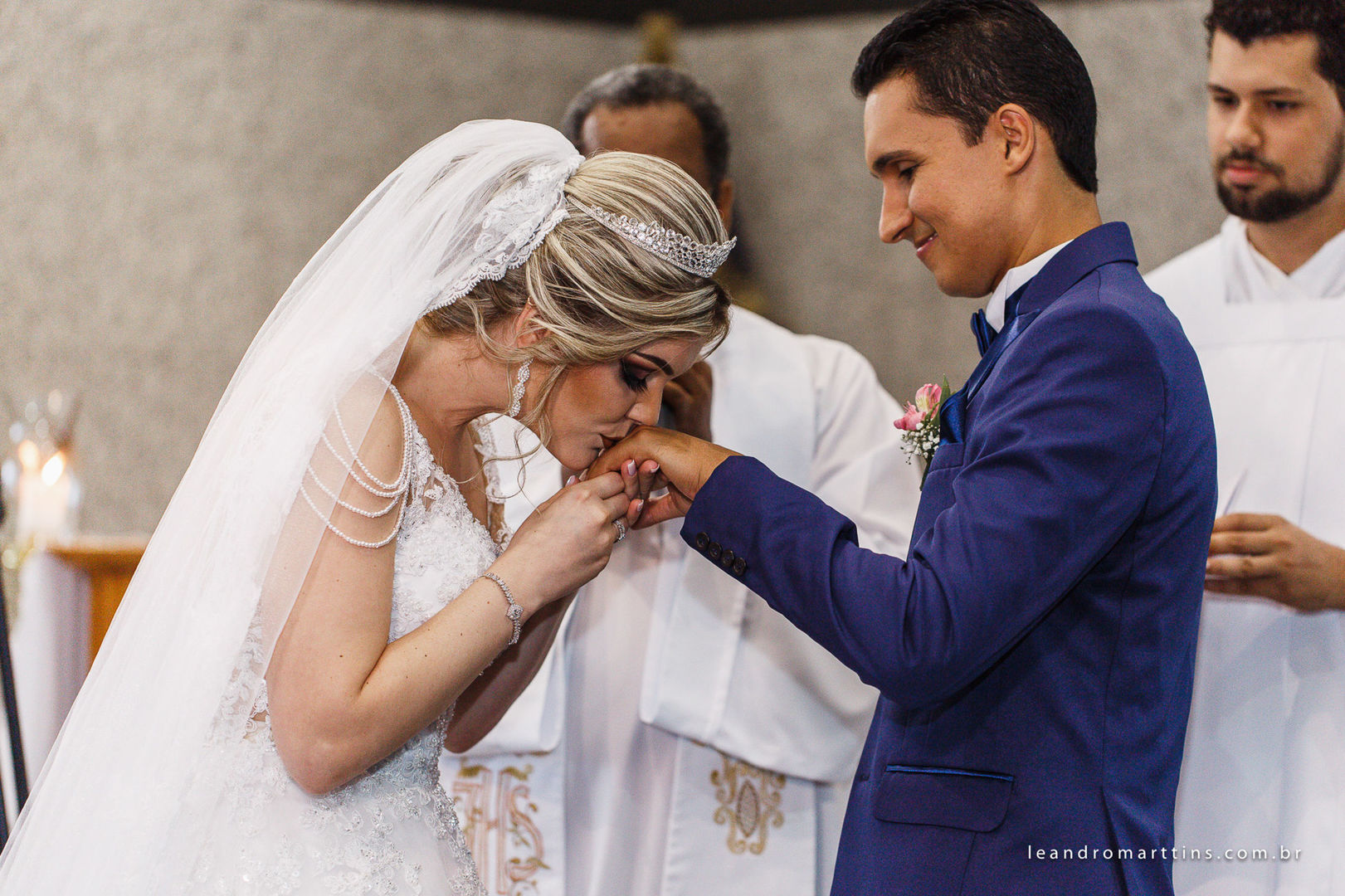 Casamento Naiara e Douglas na Igreja Matriz de Auriflama-SP