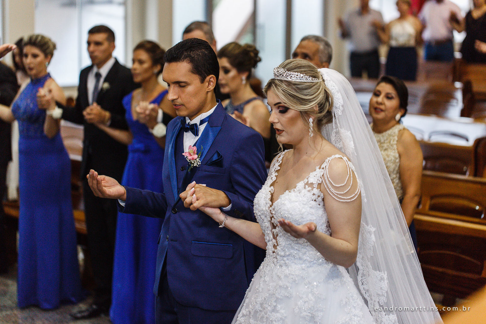 Casamento Naiara e Douglas na Igreja Matriz de Auriflama-SP