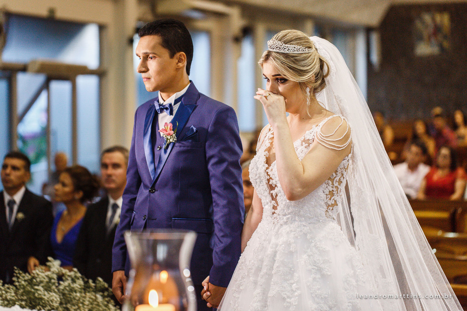 Casamento Naiara e Douglas na Igreja Matriz de Auriflama-SP