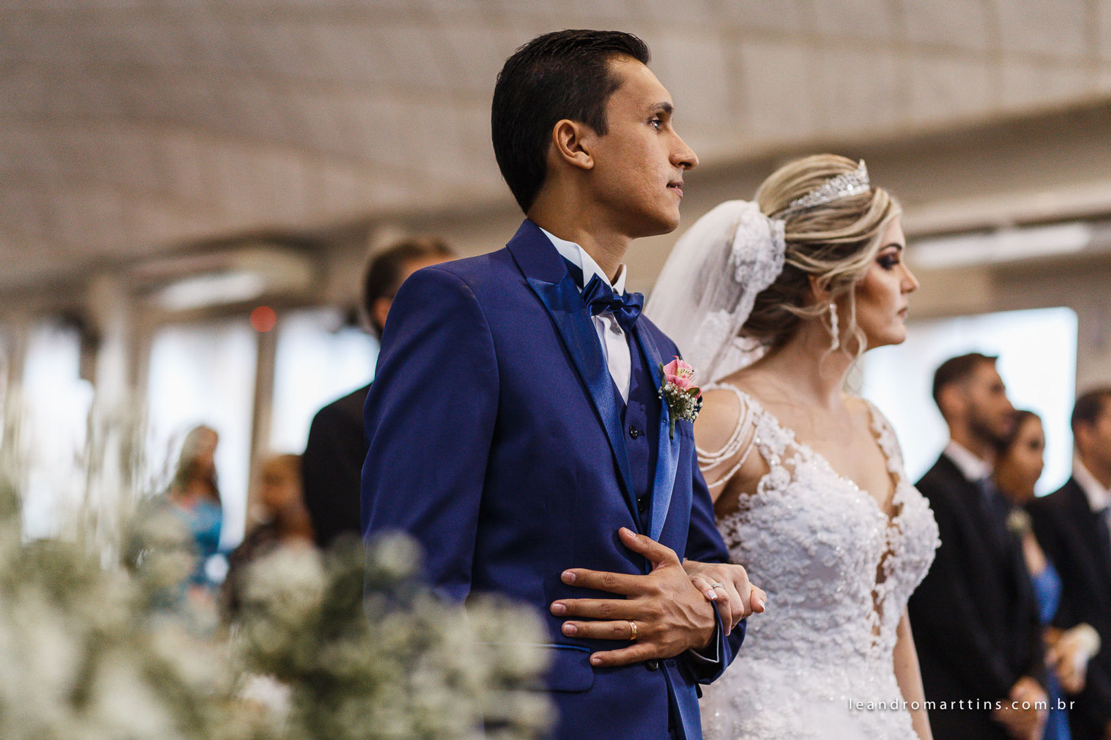 Casamento Naiara e Douglas na Igreja Matriz de Auriflama-SP