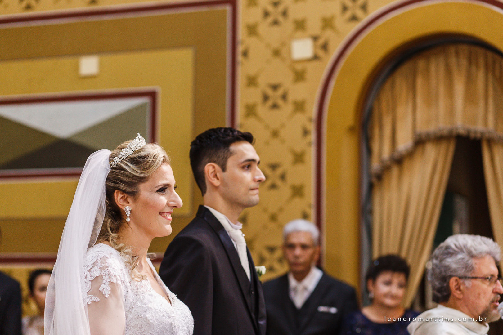 Casamento Ludmila e Fernando na Igreja Basílica Menor de Nossa Senhora Aparecida - São José do Rio Preto - SP