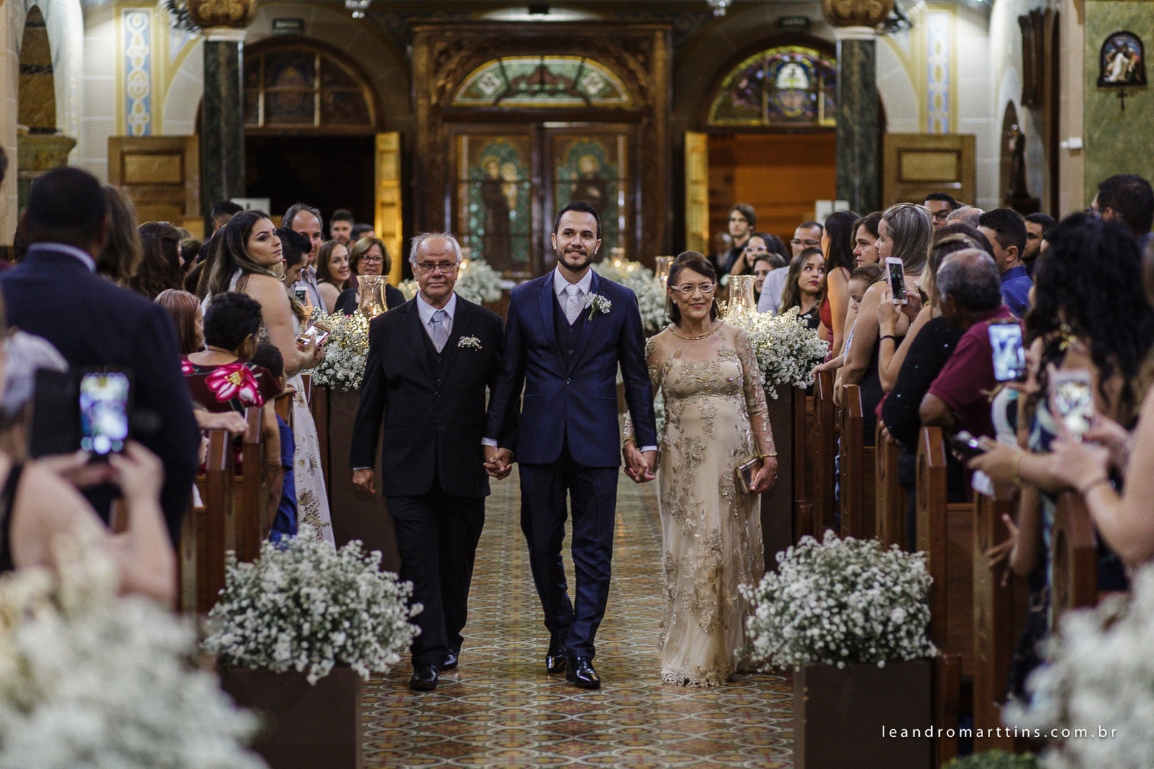 Casamento na igreja Basílica e recepção Marisa Abud - Verônica e Renan