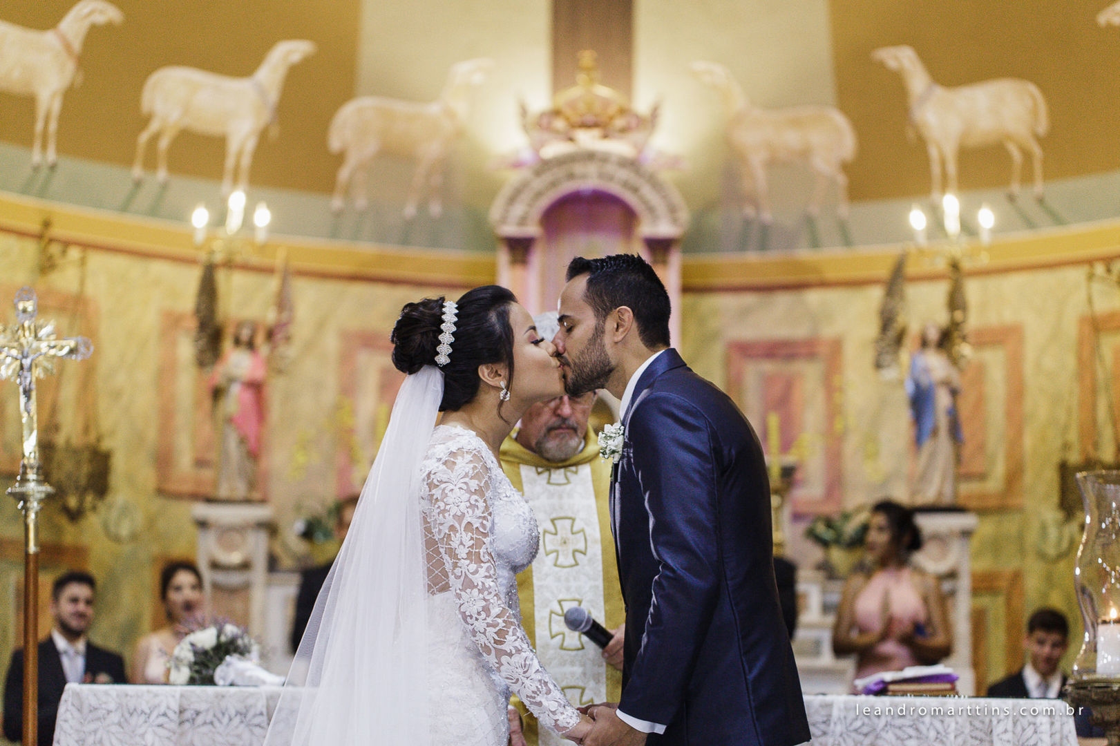 Casamento na igreja Basílica e recepção Marisa Abud - Verônica e Renan