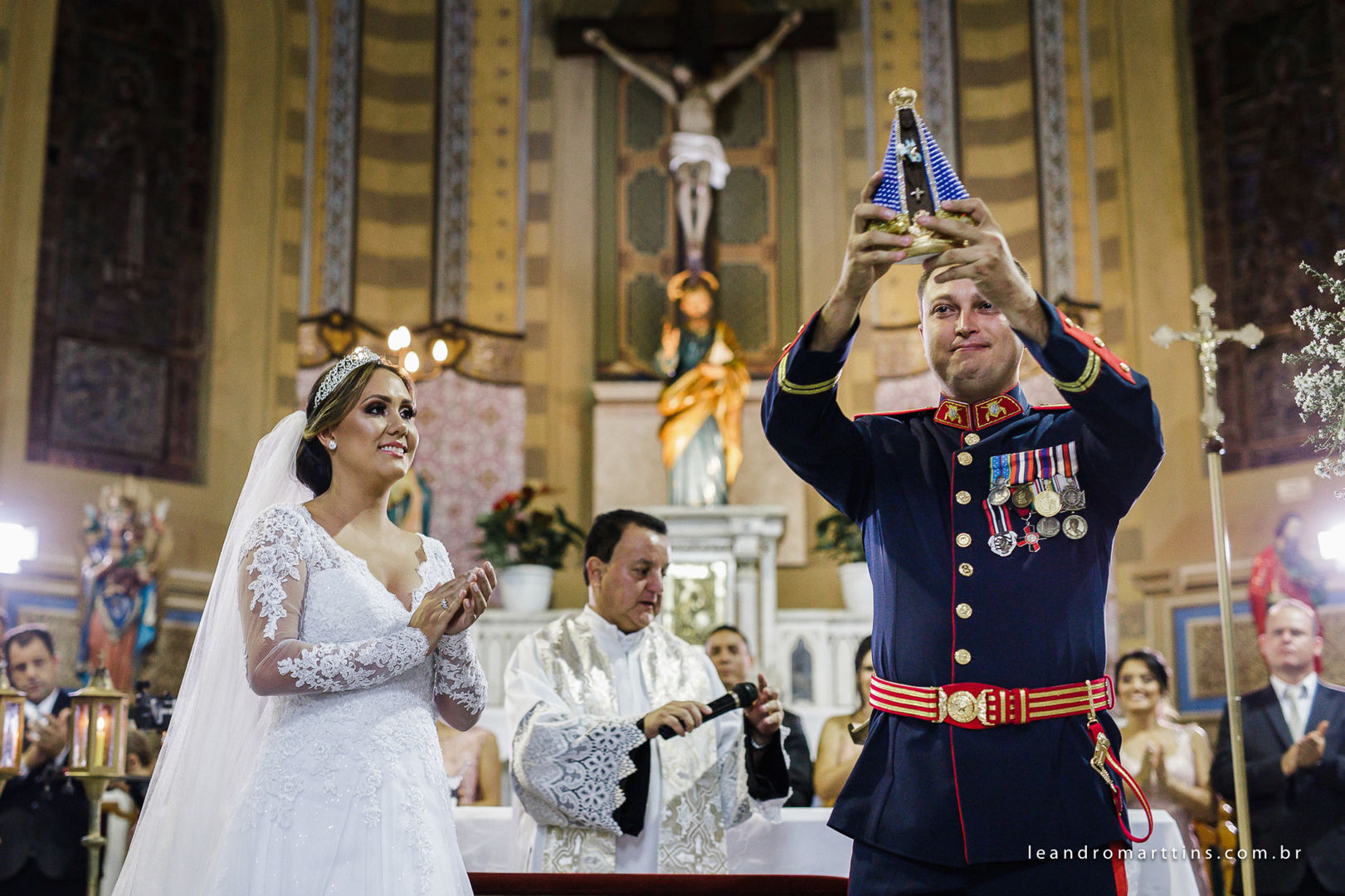 Casamento Giovana e Vander no espaço Casa Évora - Mirassol