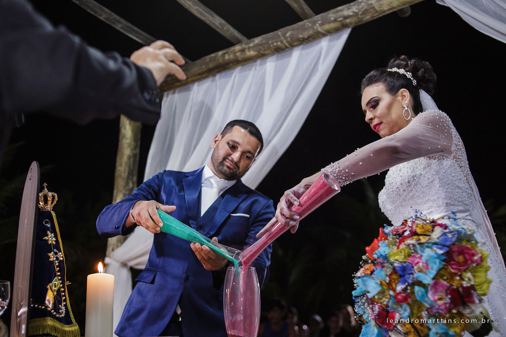 Casamento Gabriela e Bruno no espaço Alfaville Eventos