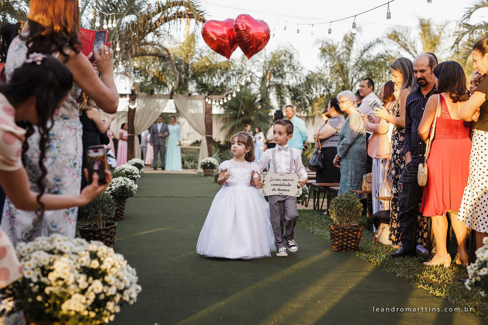 Casamento Mariana e Lucas no espaço Santa Felicidade Eventos