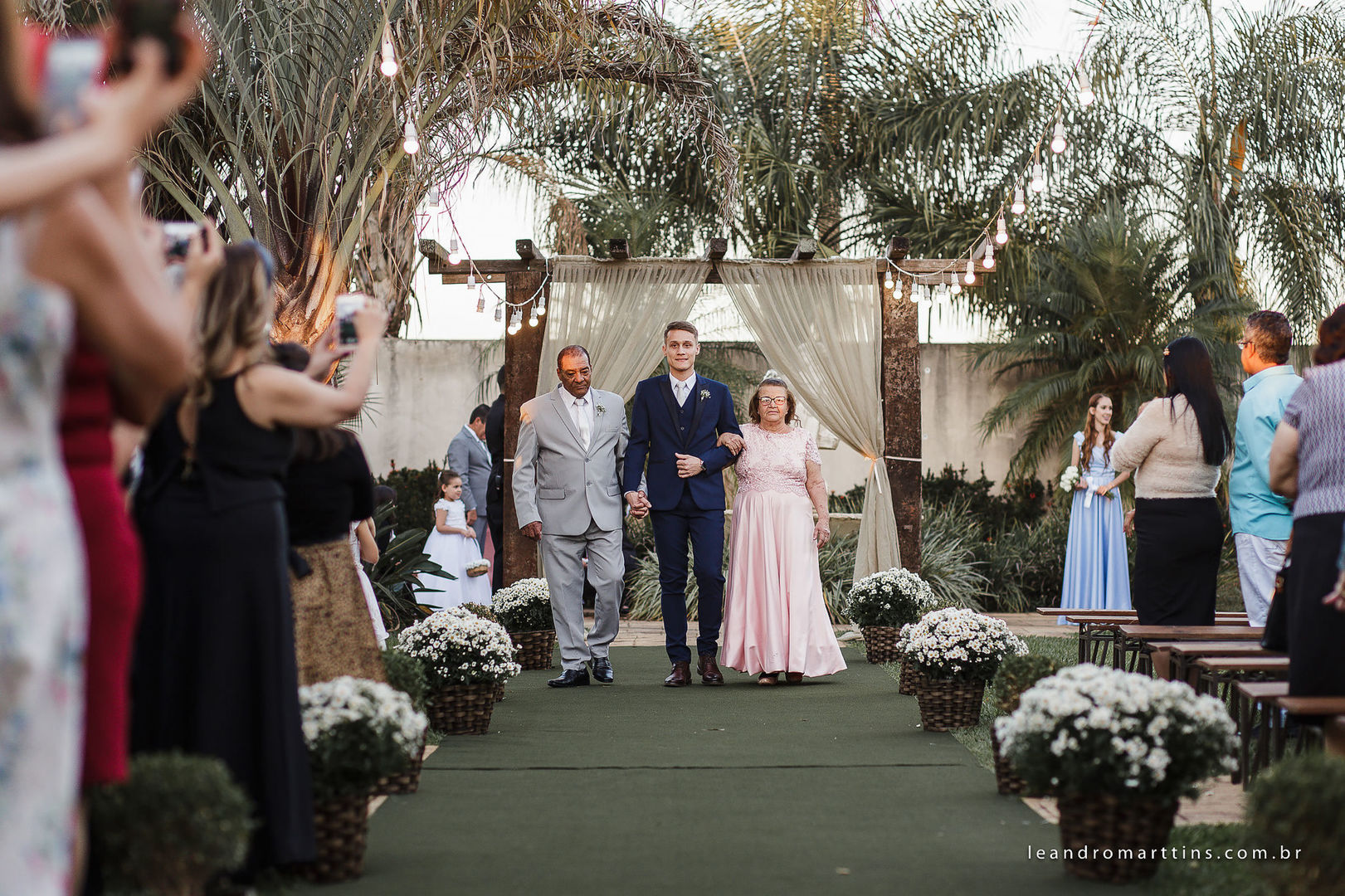 Casamento Mariana e Lucas no espaço Santa Felicidade Eventos