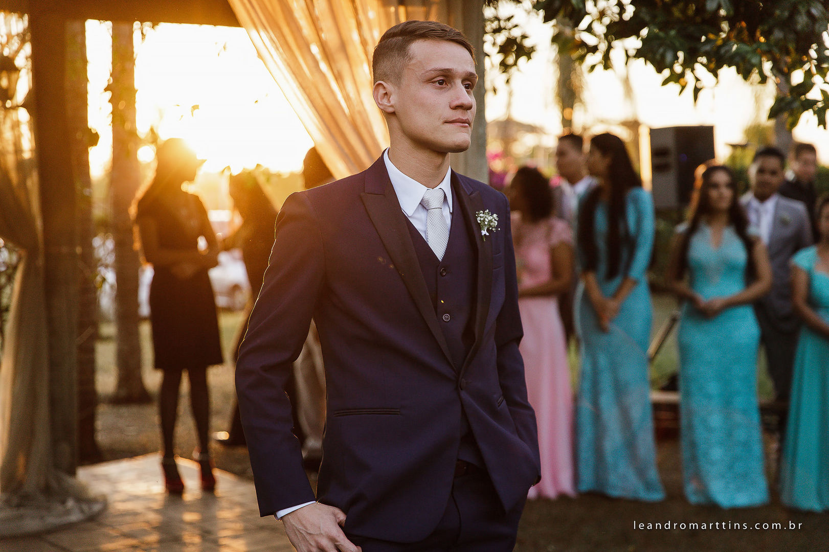 Casamento Mariana e Lucas no espaço Santa Felicidade Eventos