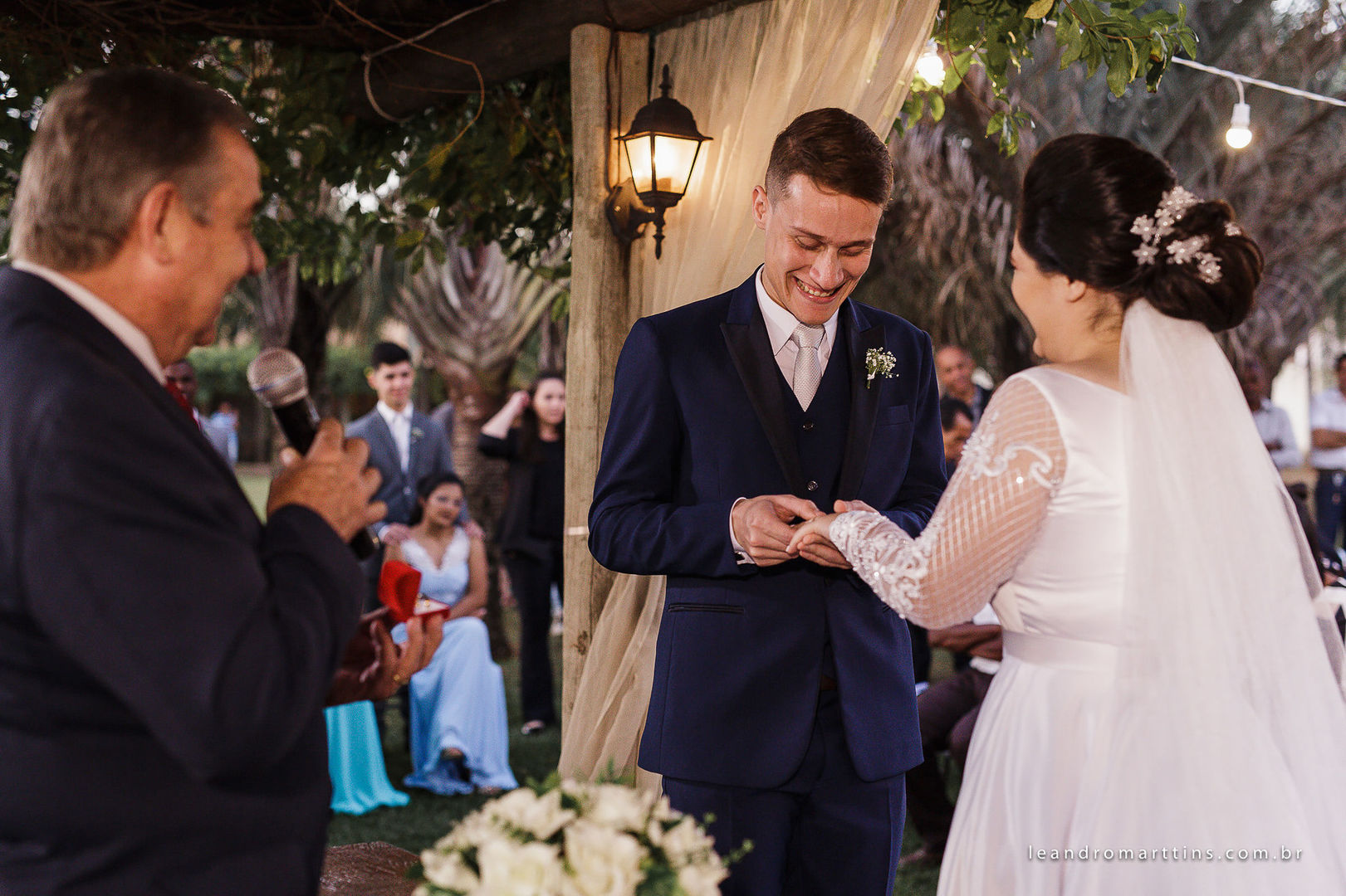 Casamento Mariana e Lucas no espaço Santa Felicidade Eventos