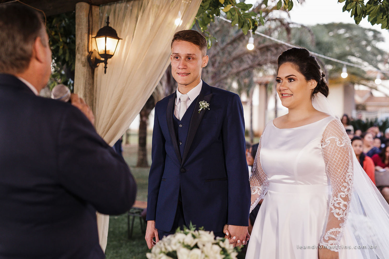 Casamento Mariana e Lucas no espaço Santa Felicidade Eventos