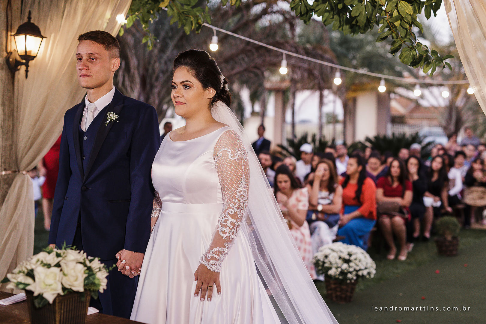 Casamento Mariana e Lucas no espaço Santa Felicidade Eventos