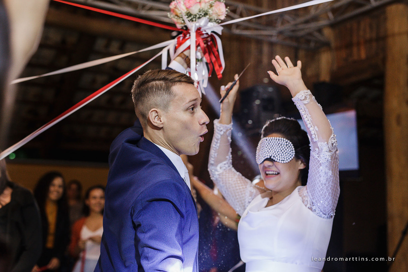Casamento Mariana e Lucas no espaço Santa Felicidade Eventos