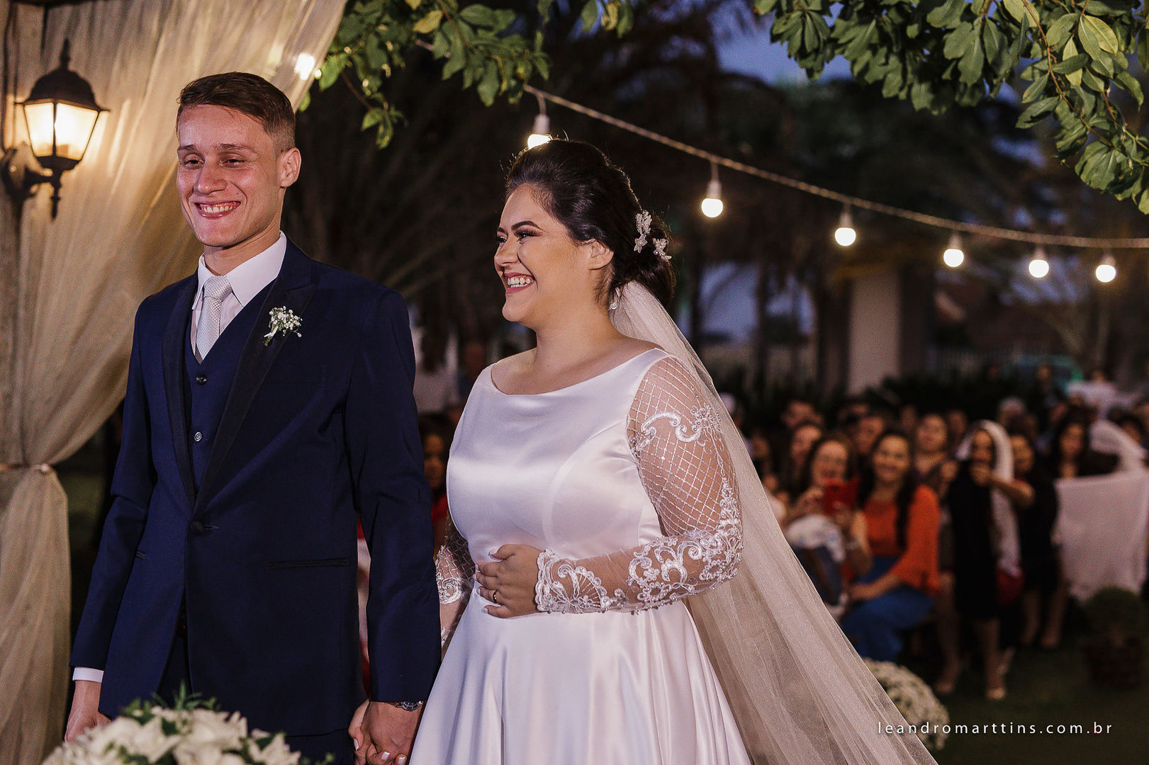 Casamento Mariana e Lucas no espaço Santa Felicidade Eventos