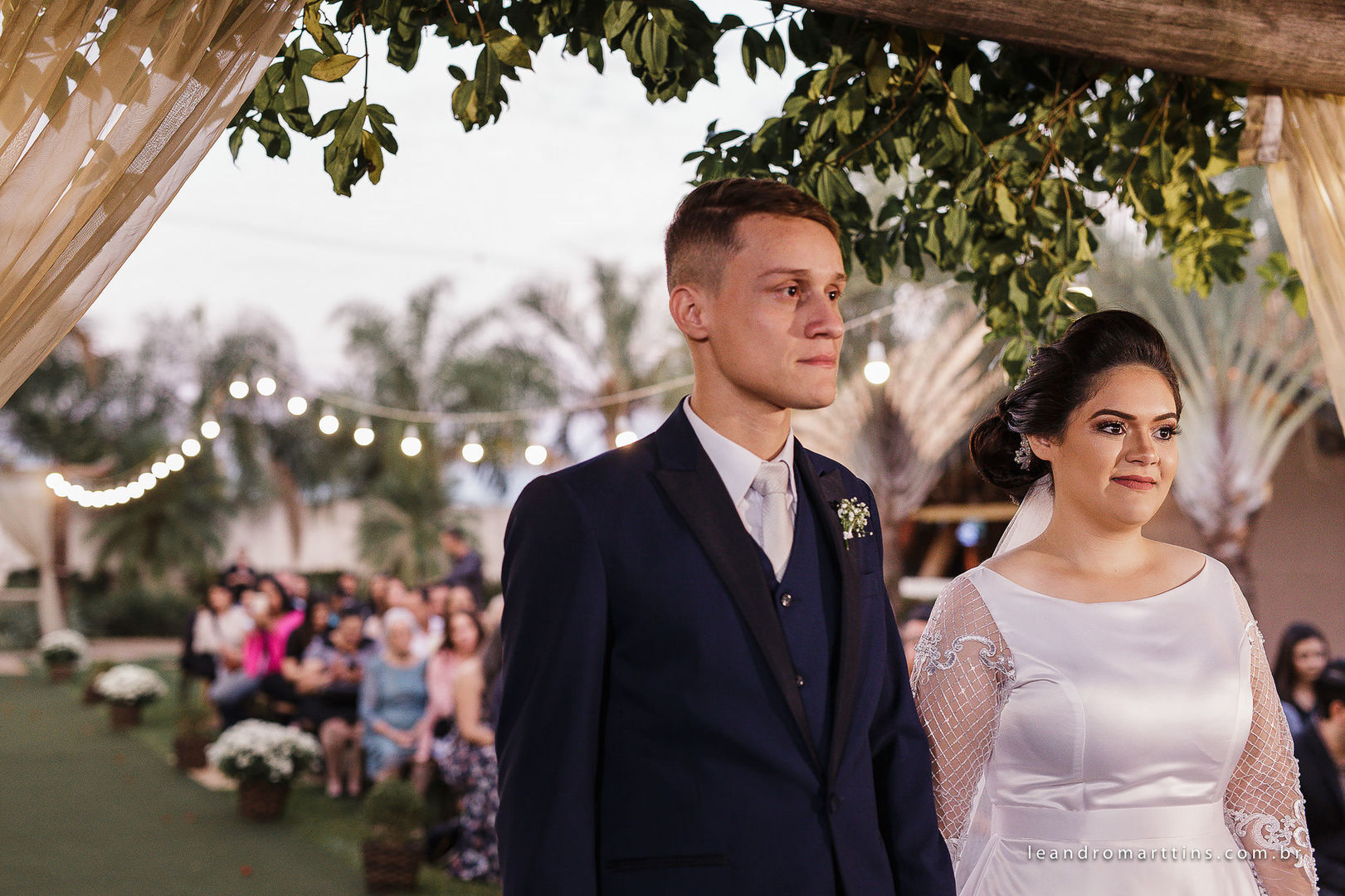 Casamento Mariana e Lucas no espaço Santa Felicidade Eventos