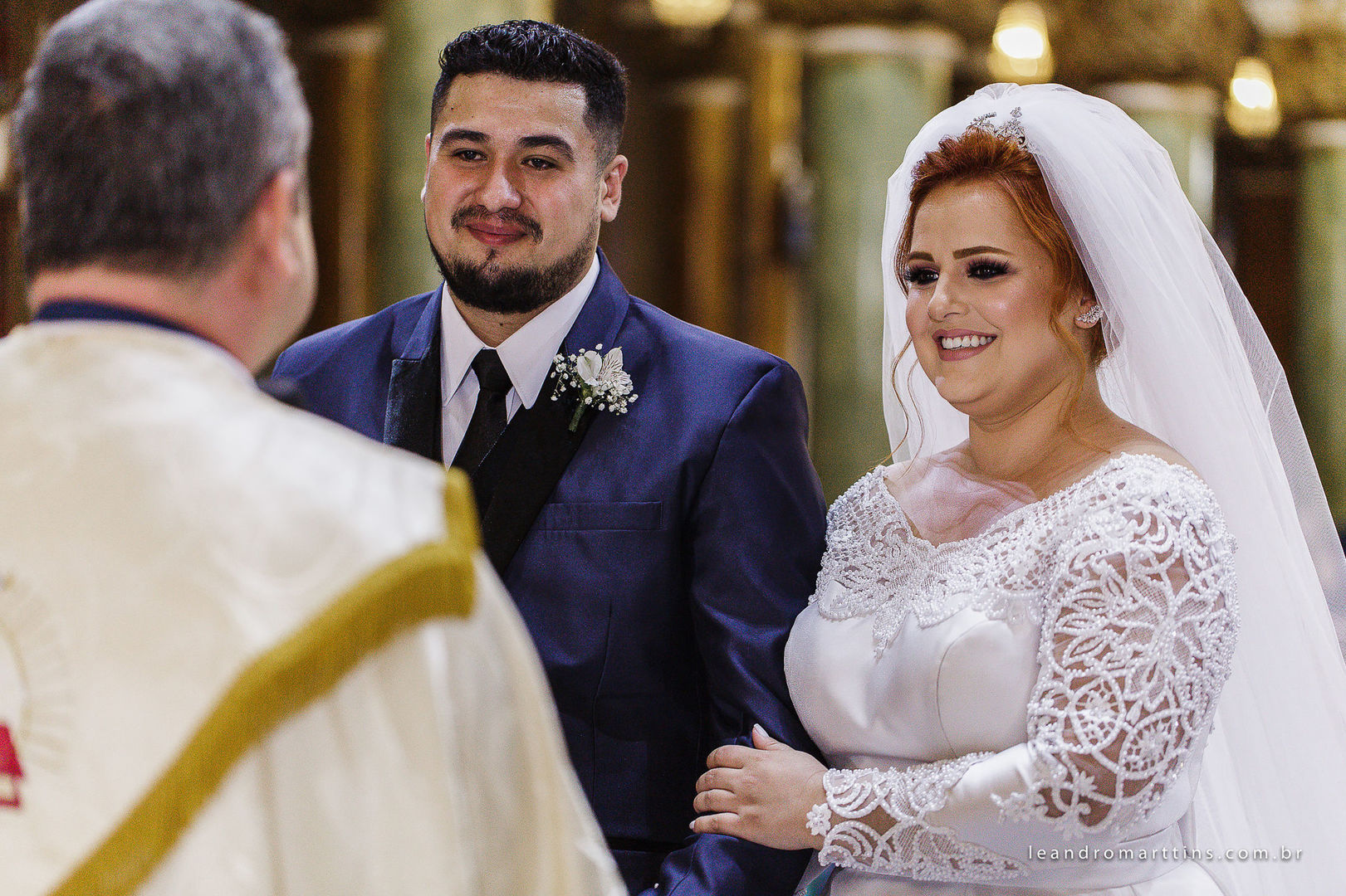 Casamento Daiane e Marcos no espaço Fauze Karam Buffet