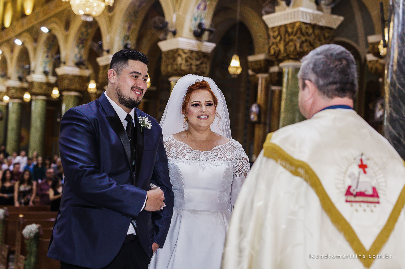 Casamento Daiane e Marcos no espaço Fauze Karam Buffet