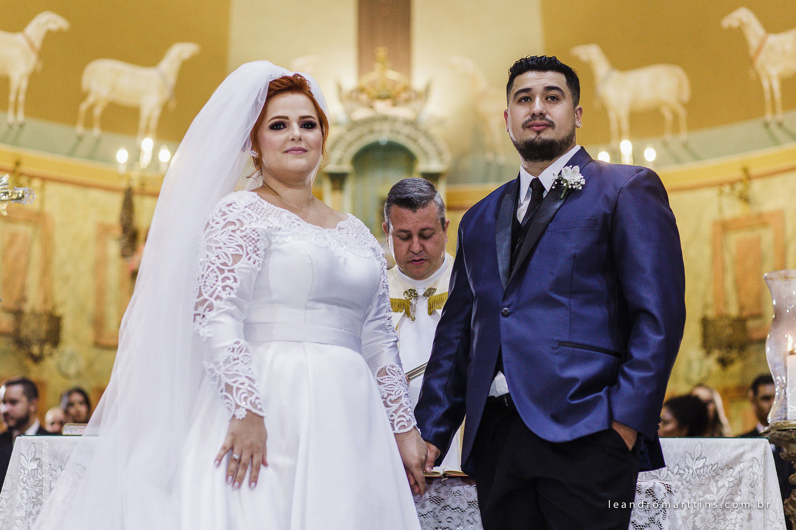Casamento Daiane e Marcos no espaço Fauze Karam Buffet