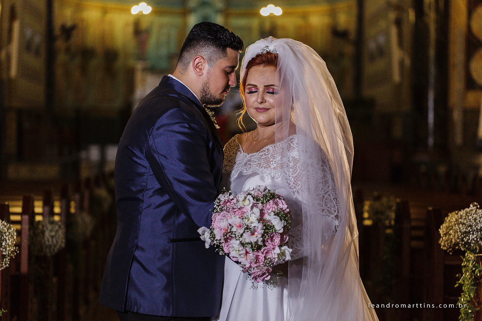Casamento Daiane e Marcos no espaço Fauze Karam Buffet