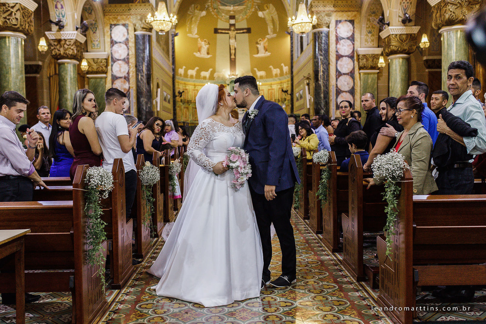 Casamento Daiane e Marcos no espaço Fauze Karam Buffet