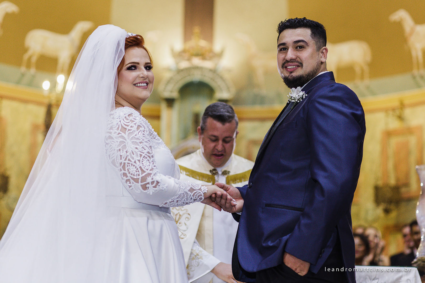 Casamento Daiane e Marcos no espaço Fauze Karam Buffet