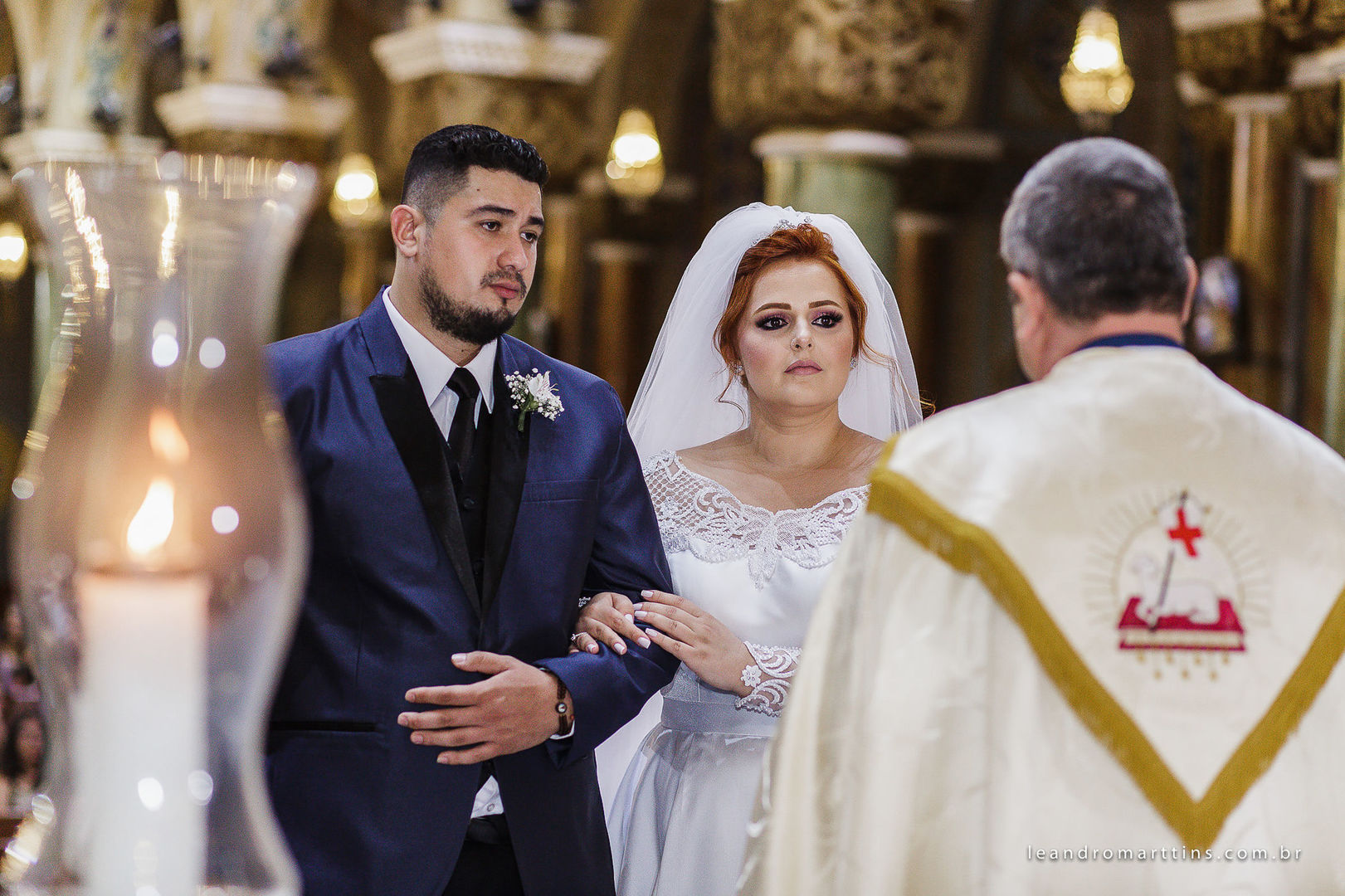 Casamento Daiane e Marcos no espaço Fauze Karam Buffet