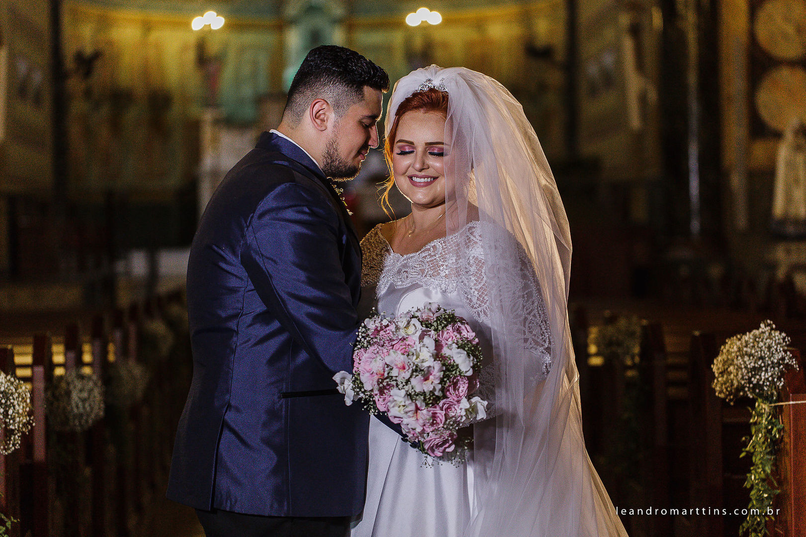 Casamento Daiane e Marcos no espaço Fauze Karam Buffet