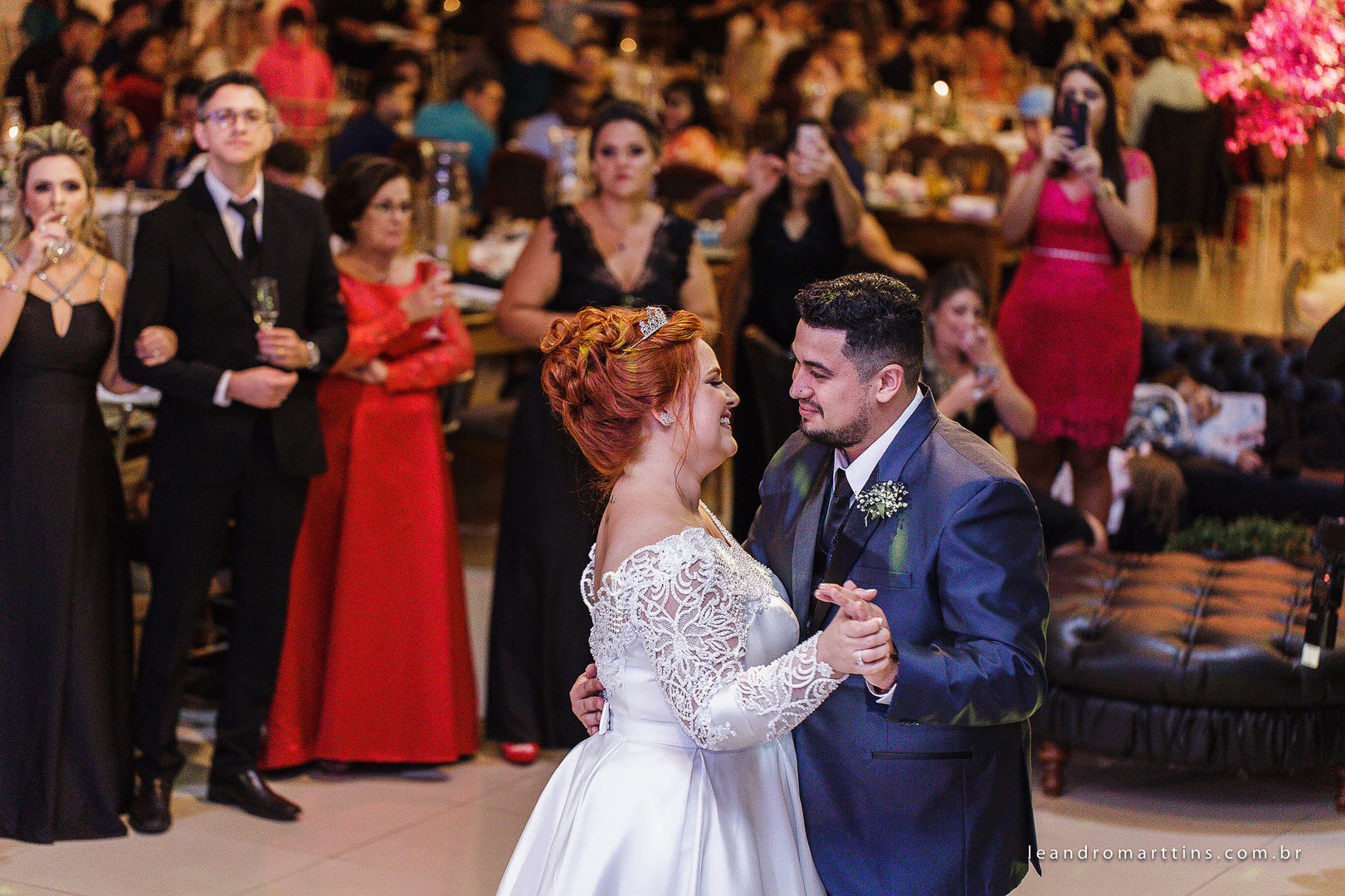 Casamento Daiane e Marcos no espaço Fauze Karam Buffet