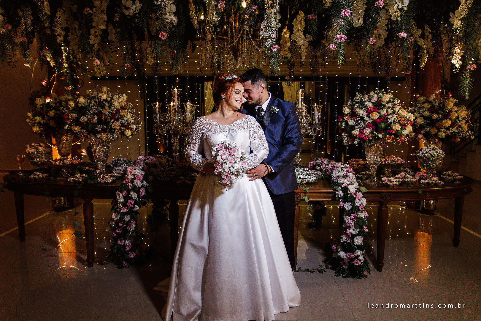 Casamento Daiane e Marcos no espaço Fauze Karam Buffet