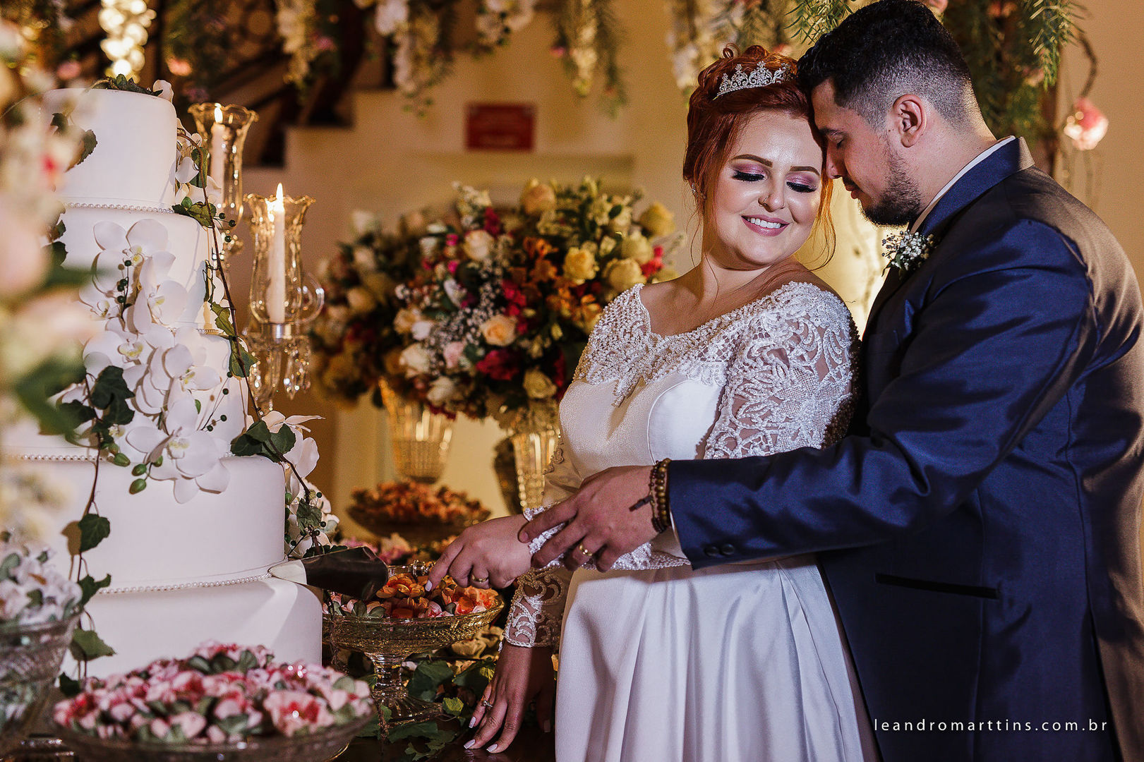 Casamento Daiane e Marcos no espaço Fauze Karam Buffet