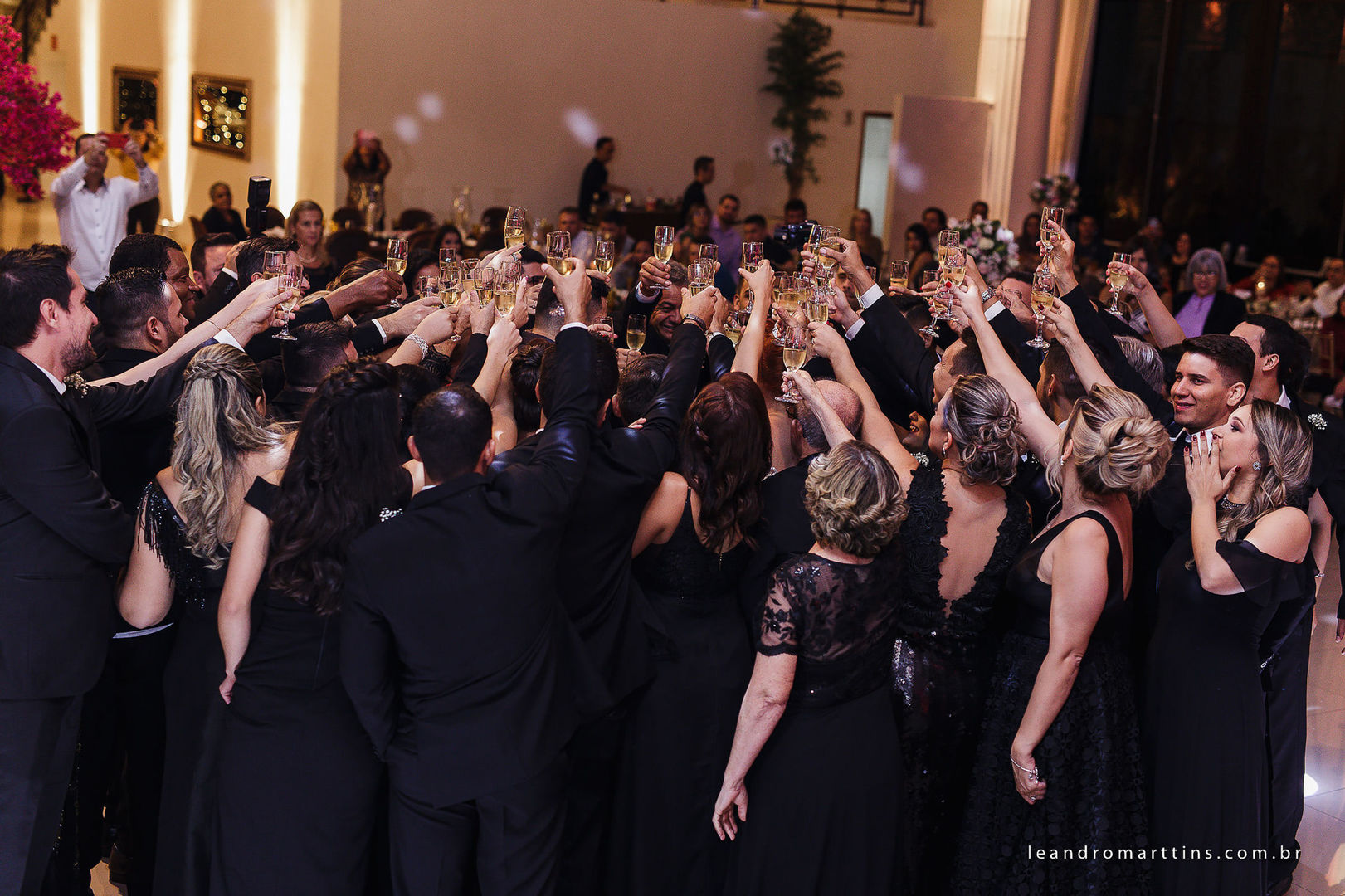 Casamento Daiane e Marcos no espaço Fauze Karam Buffet
