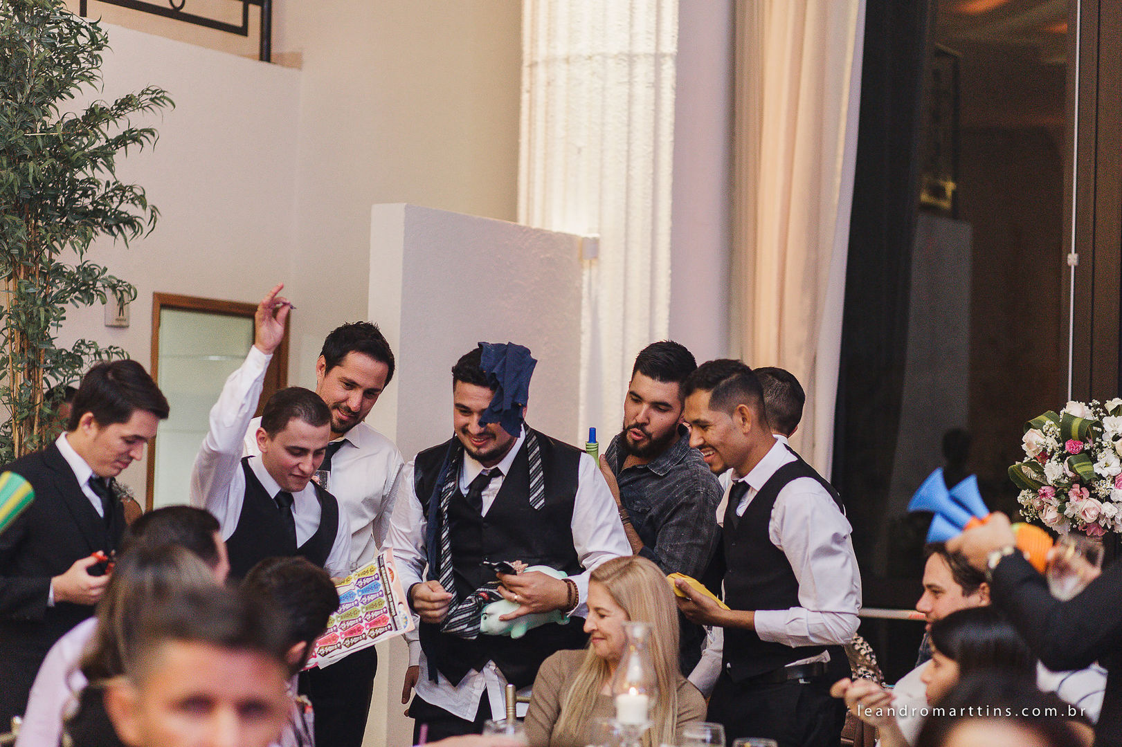 Casamento Daiane e Marcos no espaço Fauze Karam Buffet