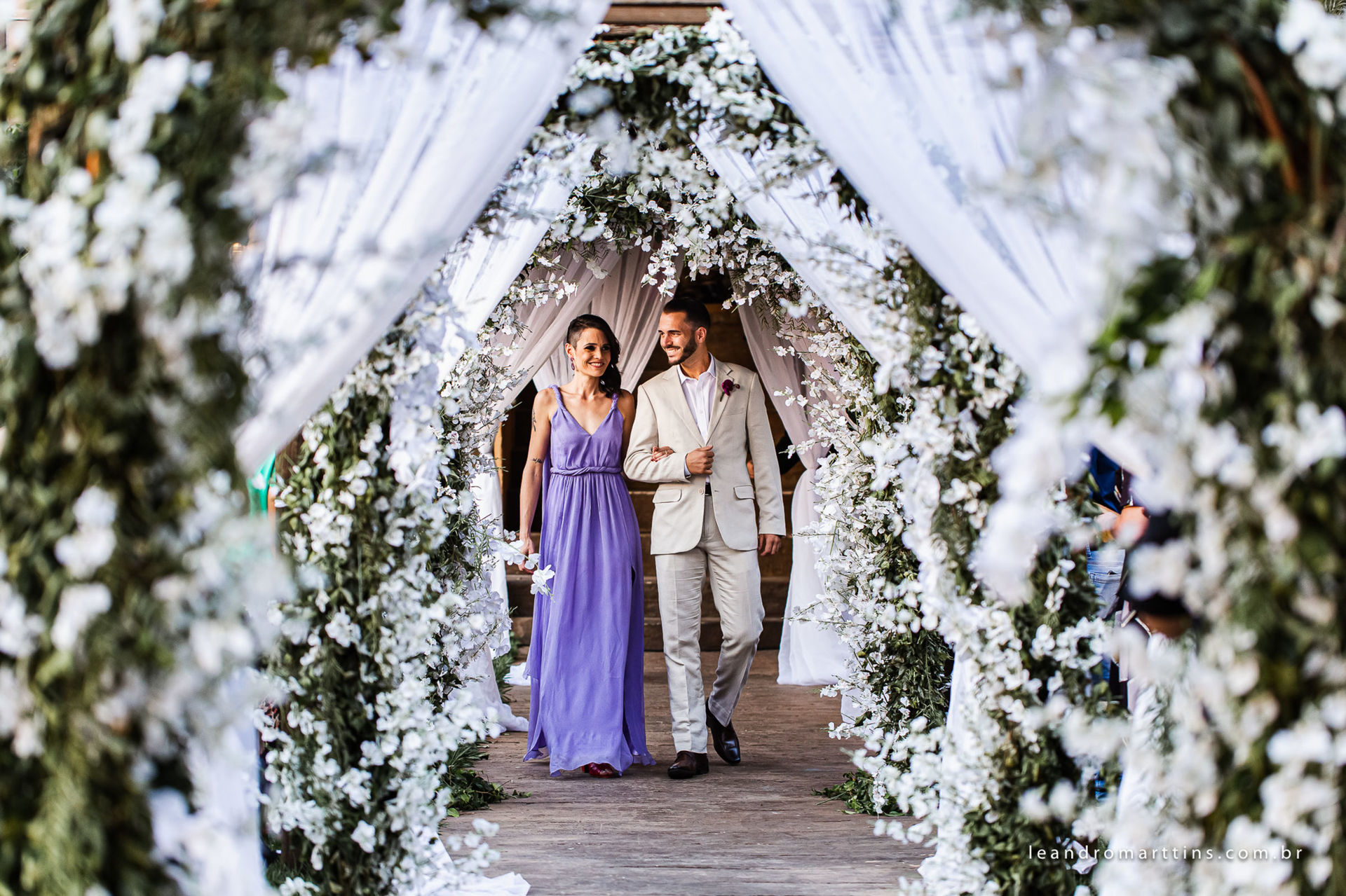 Casamento Cinthia e Lécio no espaço Glauber Carvalho