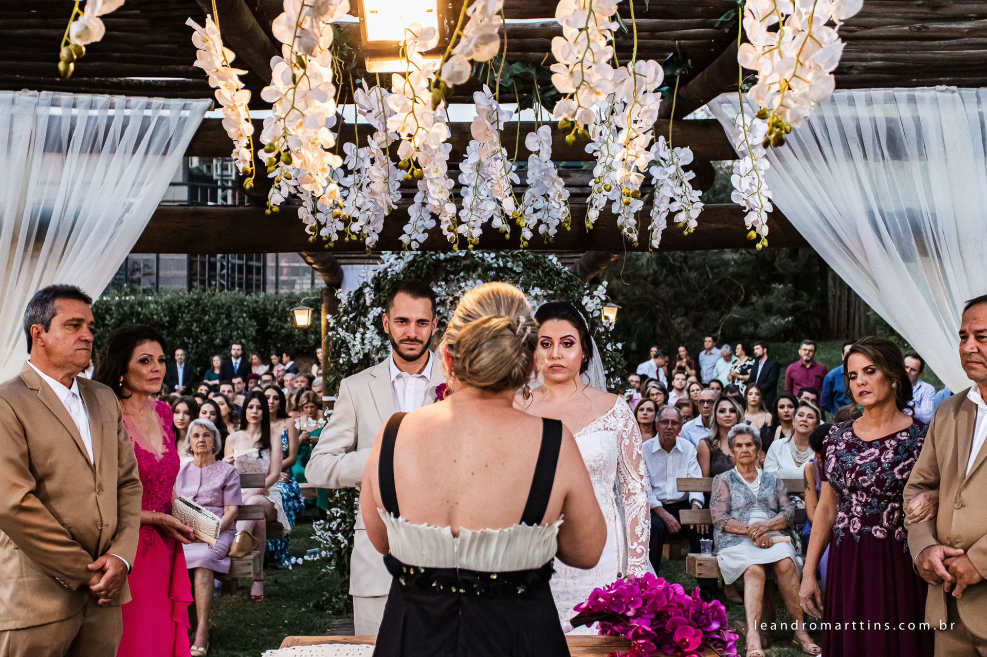 Casamento Cinthia e Lécio no espaço Glauber Carvalho