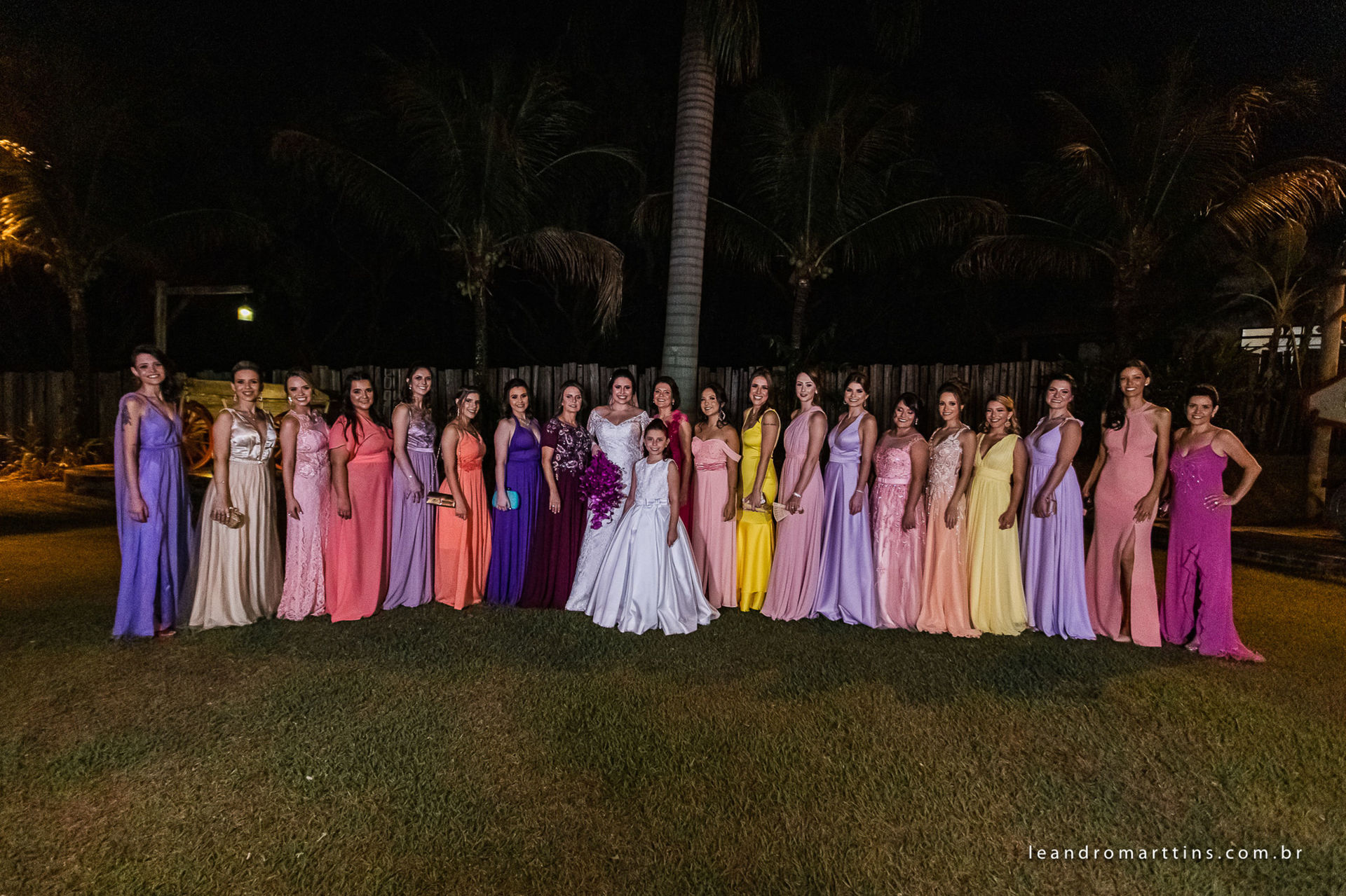 Casamento Cinthia e Lécio no espaço Glauber Carvalho